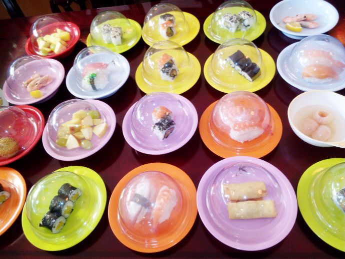 recenzia som gurman jiu zhou running sushi praha